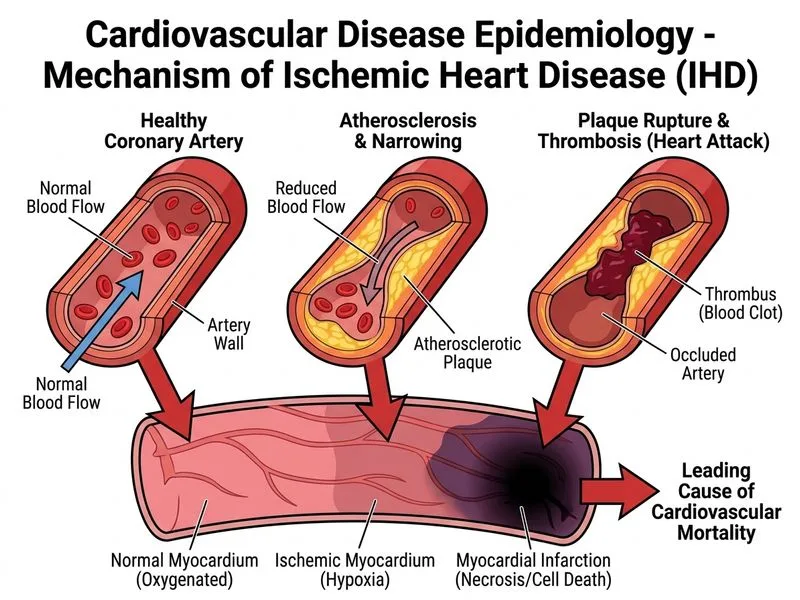 Cardiovascular Disease Epidemiology diagram