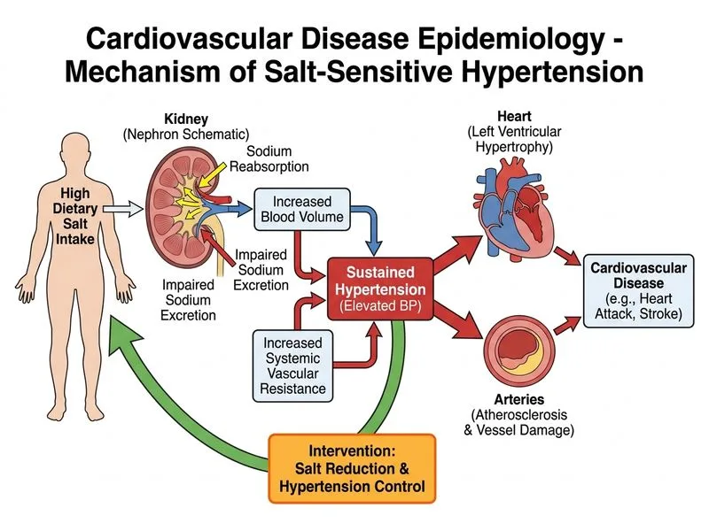 Cardiovascular Disease Epidemiology diagram
