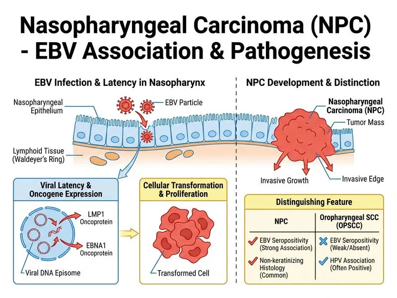 Nasopharyngeal Carcinoma diagram