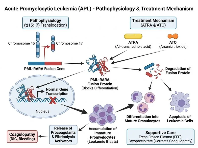 Acute Leukemias diagram