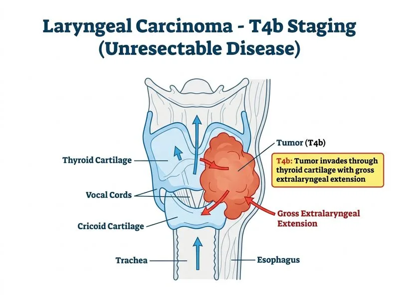 Laryngeal Carcinoma diagram