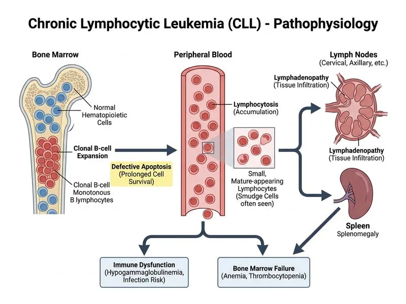Chronic Leukemias diagram