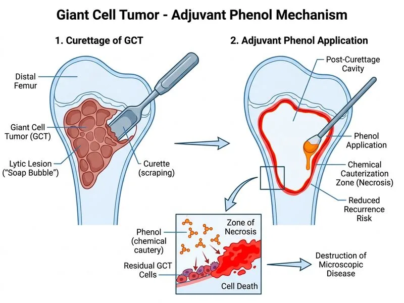 Giant Cell Tumor diagram