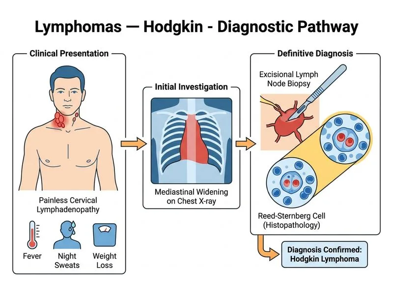 Lymphomas — Hodgkin diagram