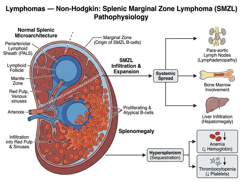 Lymphomas — Non-Hodgkin diagram