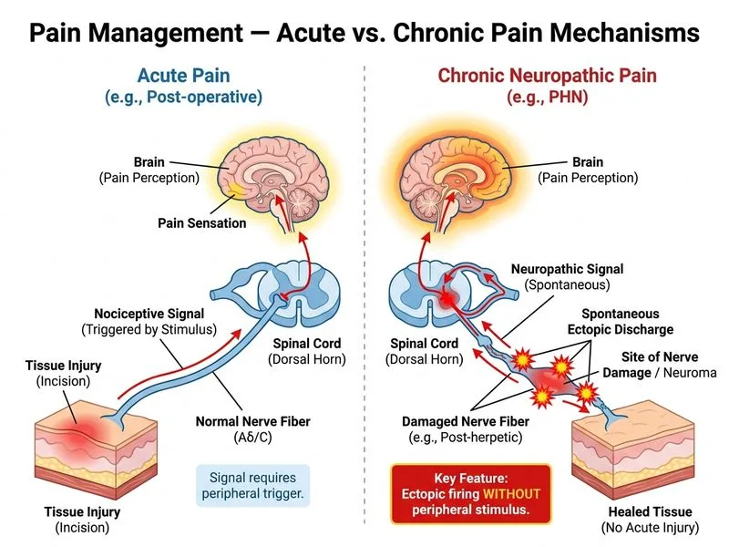 Pain Management — Acute and Chronic diagram