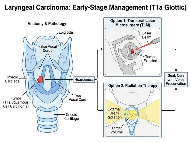 Laryngeal Carcinoma diagram