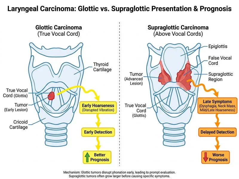 Laryngeal Carcinoma diagram