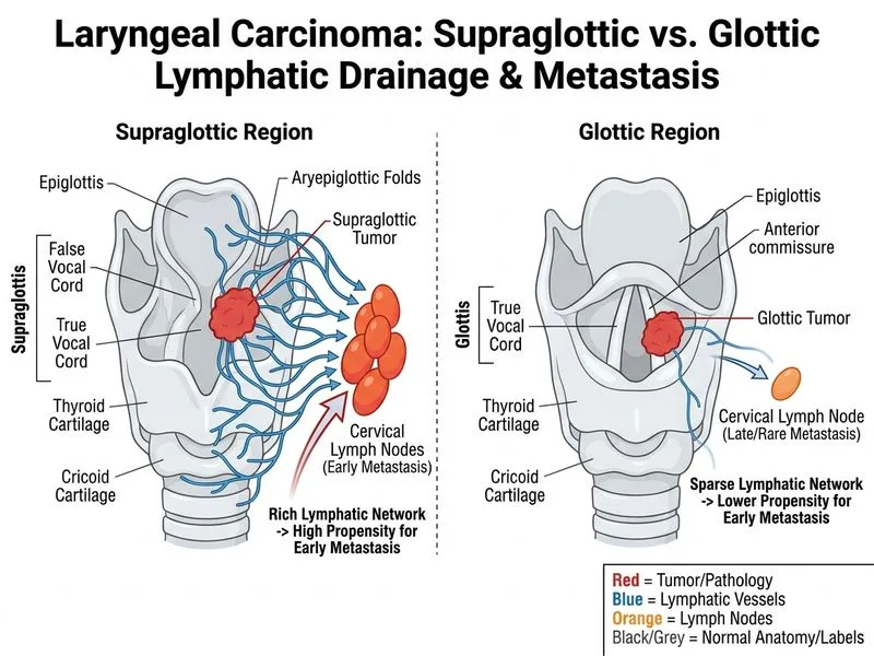 Laryngeal Carcinoma diagram