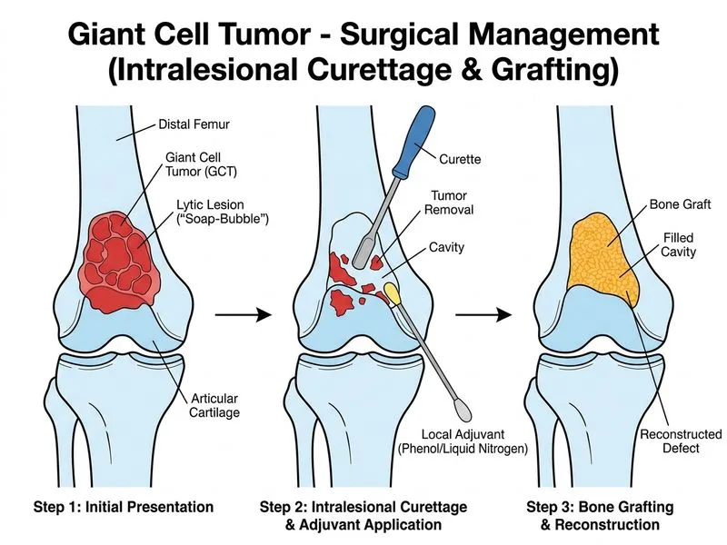 Giant Cell Tumor diagram