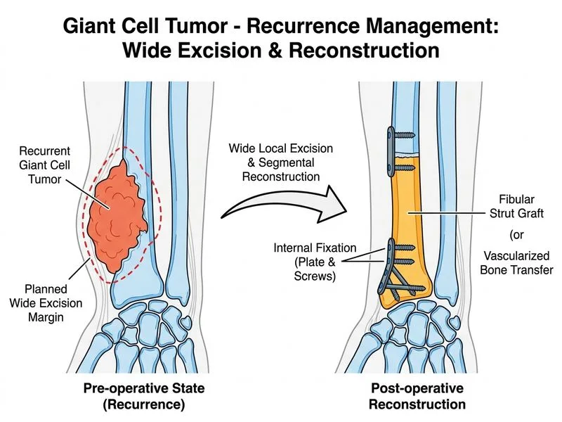 Giant Cell Tumor diagram