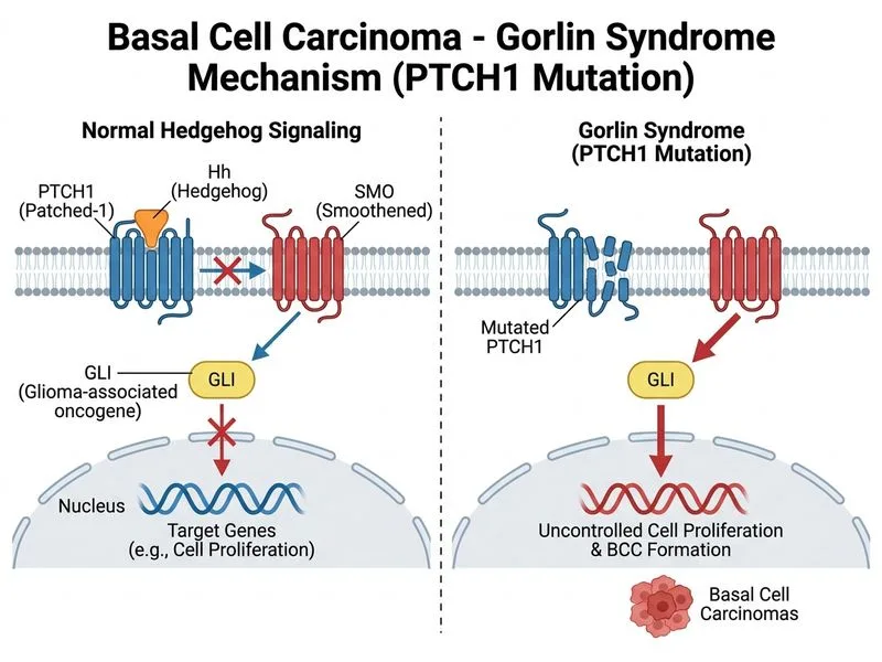 Basal Cell Carcinoma diagram