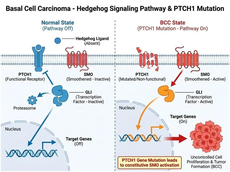 Basal Cell Carcinoma diagram