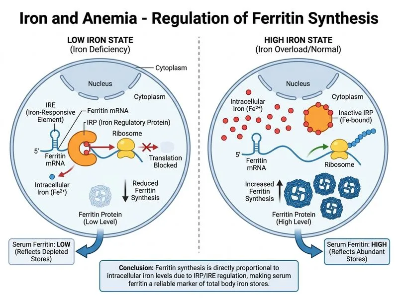 Iron and Anemia diagram