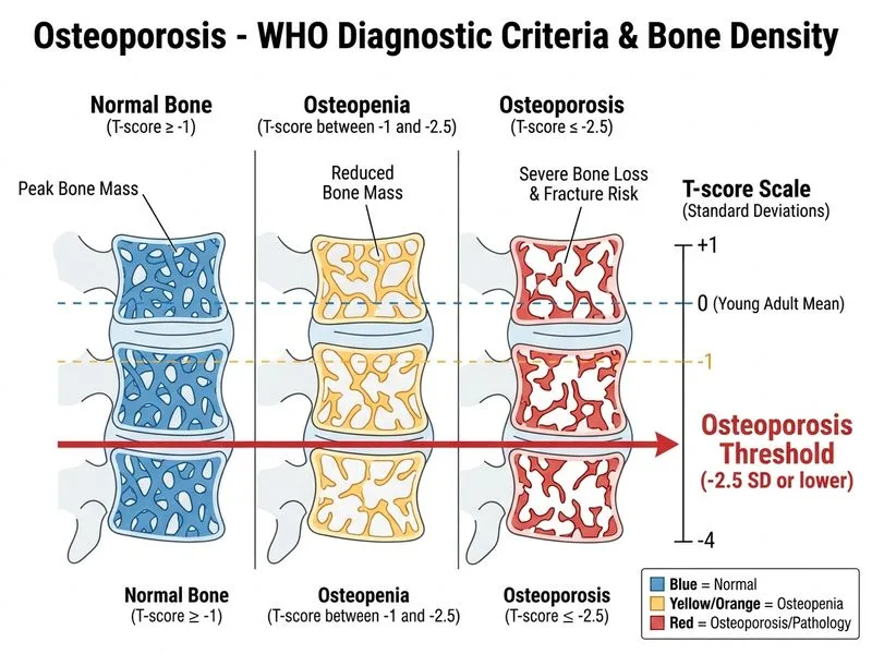 Osteoporosis diagram