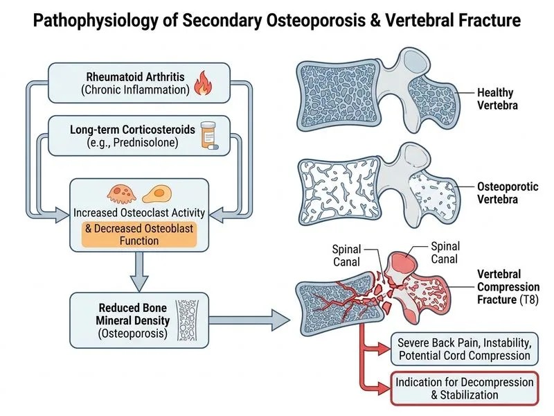 Osteoporosis diagram