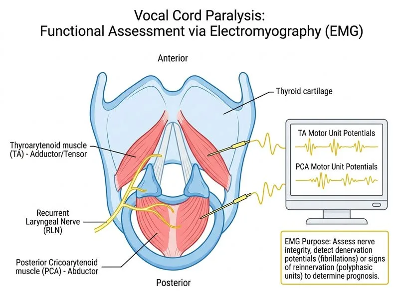 Vocal Cord Paralysis diagram