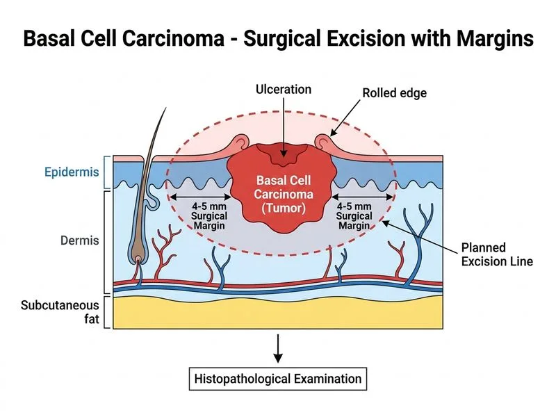Basal Cell Carcinoma diagram