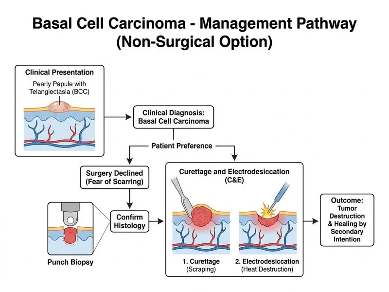 Basal Cell Carcinoma diagram