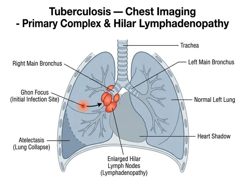 Tuberculosis — Chest Imaging diagram