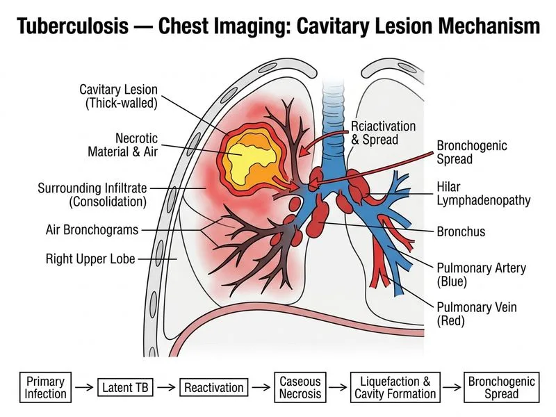Tuberculosis — Chest Imaging diagram