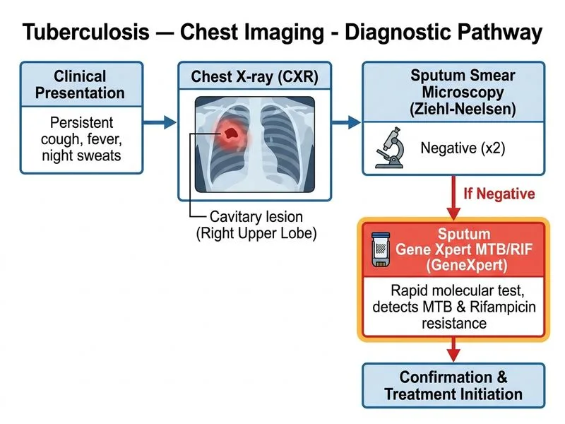 Tuberculosis — Chest Imaging diagram