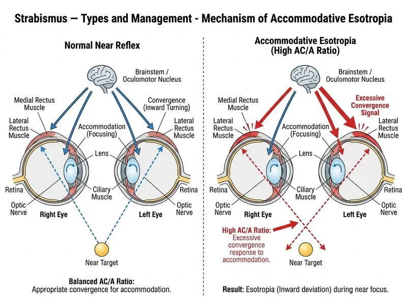 Strabismus — Types and Management diagram