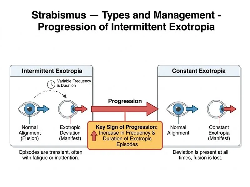 Strabismus — Types and Management diagram