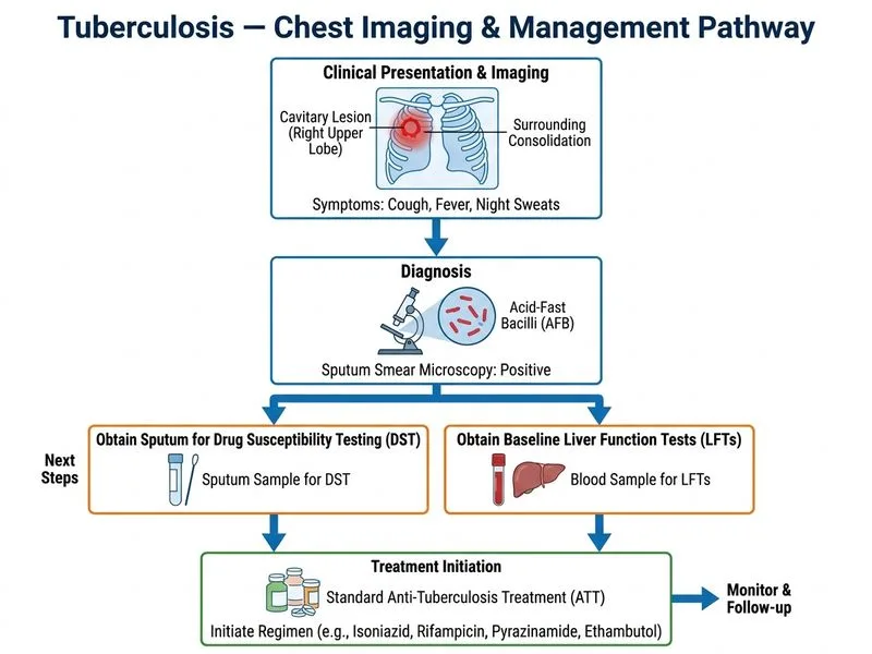 Tuberculosis — Chest Imaging diagram