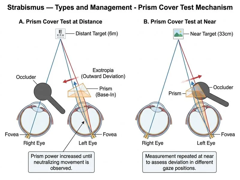 Strabismus — Types and Management diagram