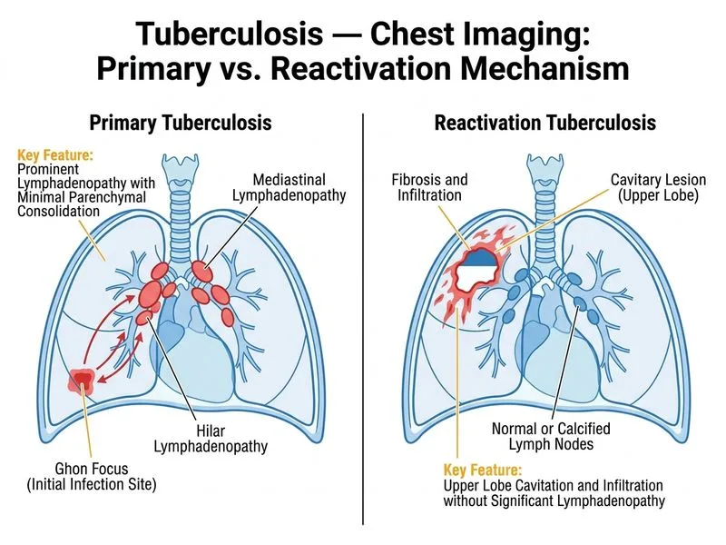 Tuberculosis — Chest Imaging diagram