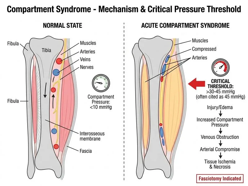 Compartment Syndrome diagram