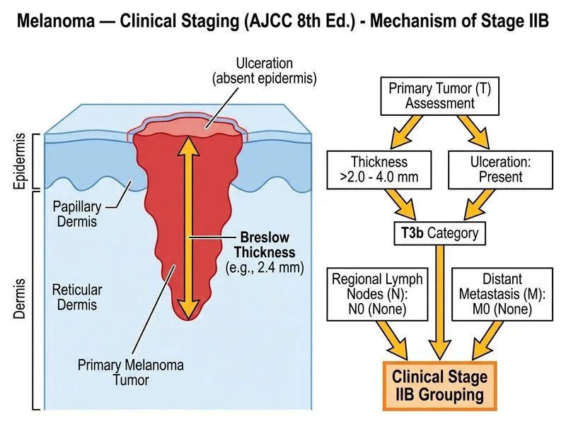 Melanoma — Clinical Staging diagram