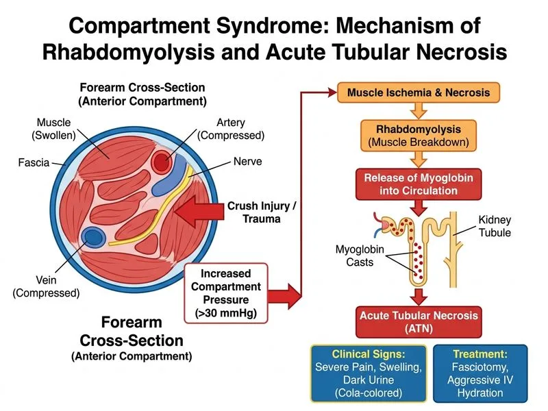 Compartment Syndrome diagram