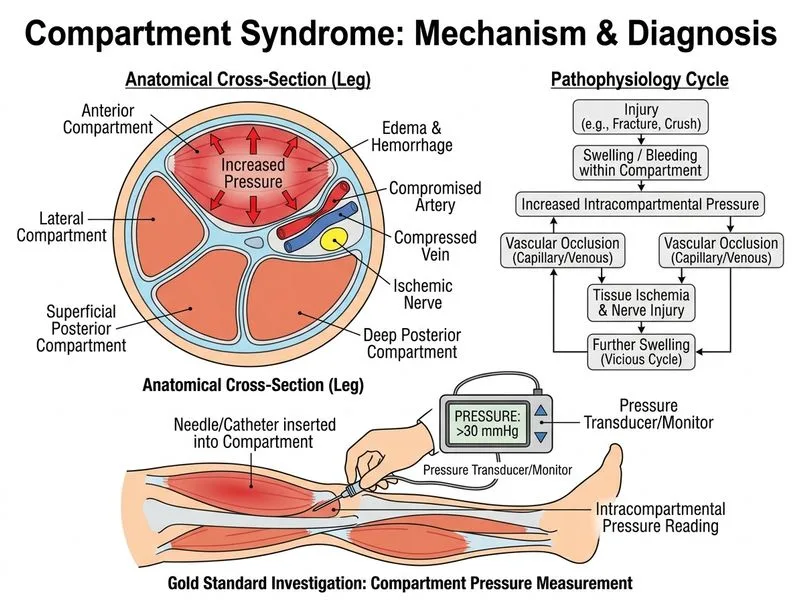 Compartment Syndrome diagram
