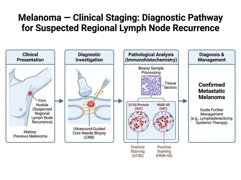 Melanoma — Clinical Staging diagram