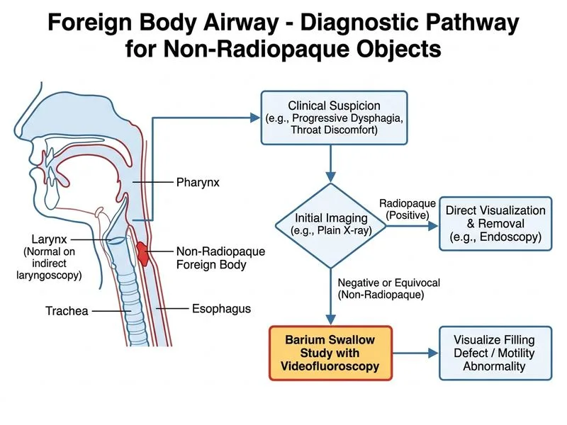Foreign Body Airway diagram