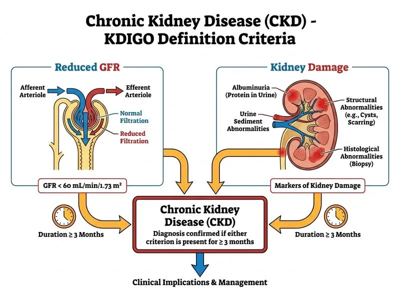 Chronic Kidney Disease diagram