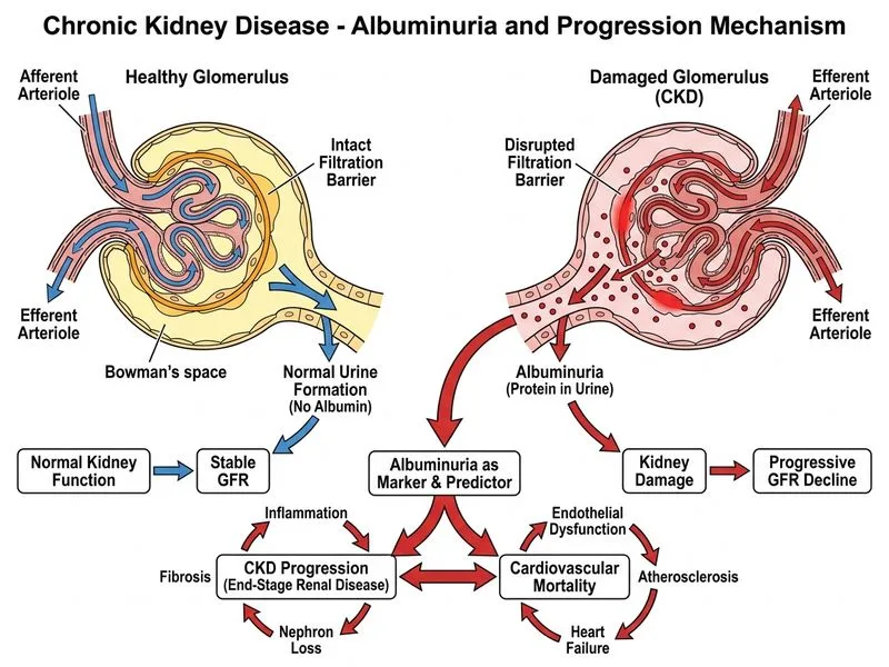 Chronic Kidney Disease diagram