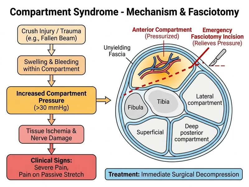 Compartment Syndrome diagram