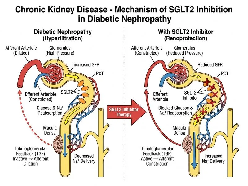 Chronic Kidney Disease diagram