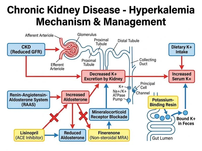 Chronic Kidney Disease diagram