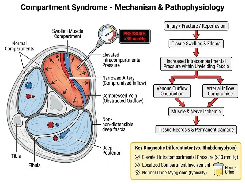 Compartment Syndrome diagram