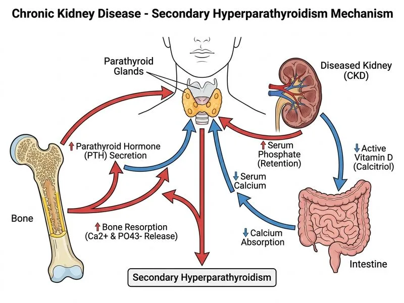 Chronic Kidney Disease diagram