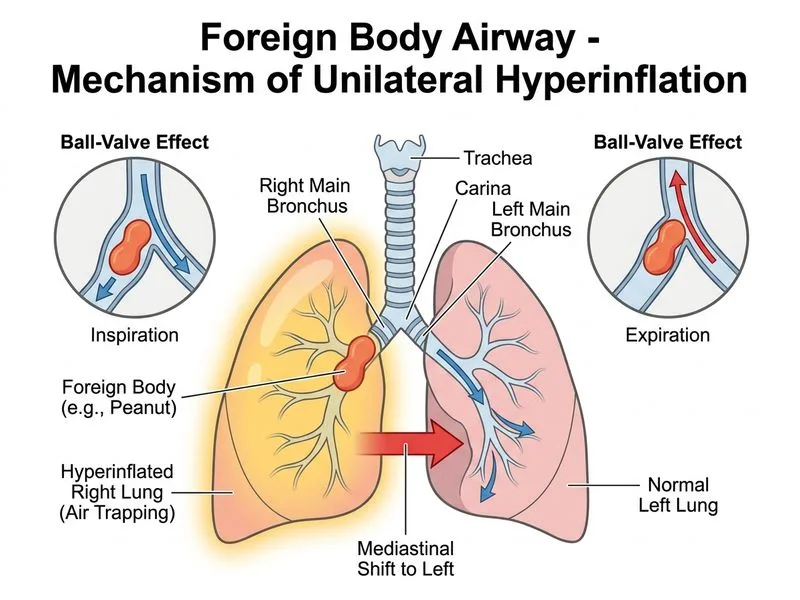 Foreign Body Airway diagram
