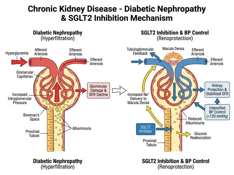 Chronic Kidney Disease diagram
