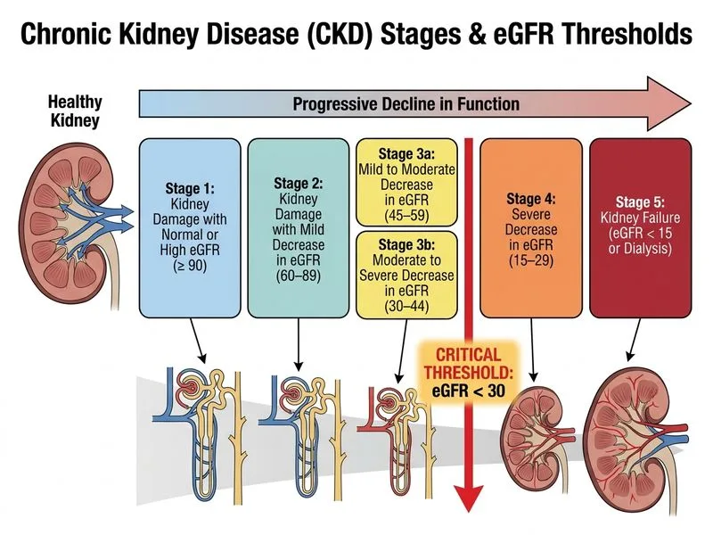 Chronic Kidney Disease diagram