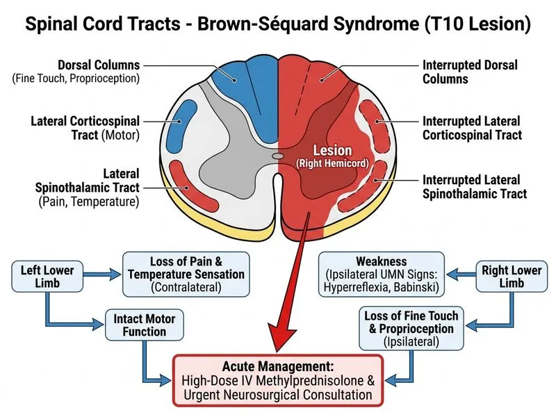 Spinal Cord Tracts diagram