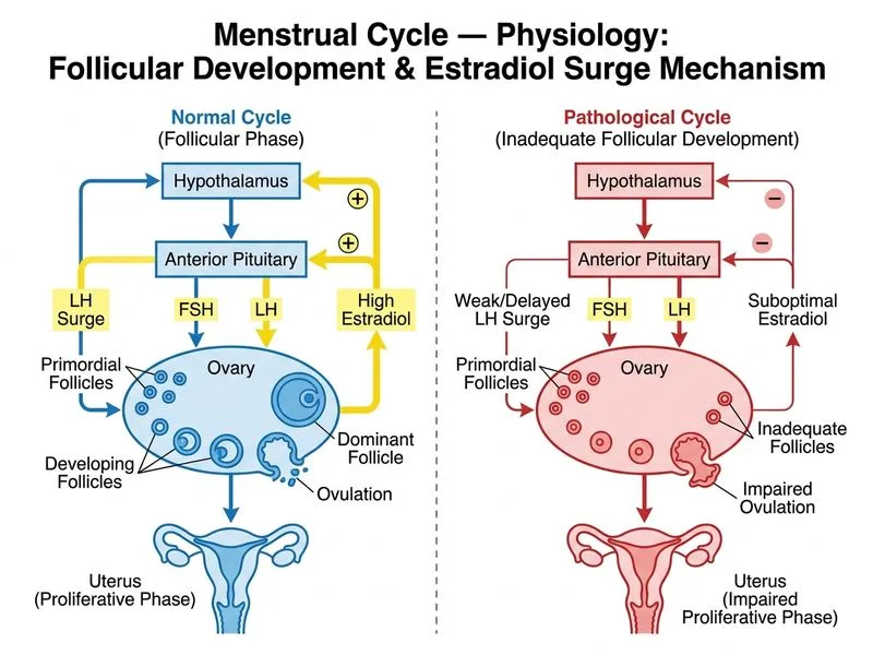 Menstrual Cycle — Physiology diagram