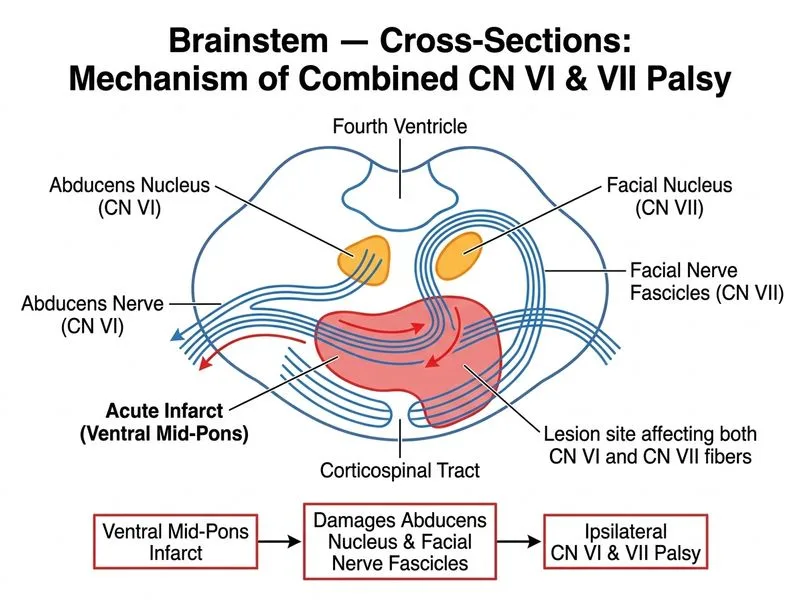 Brainstem — Cross-Sections diagram